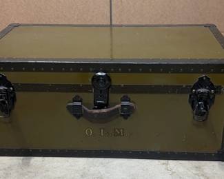 Vintage Military Foot Locker