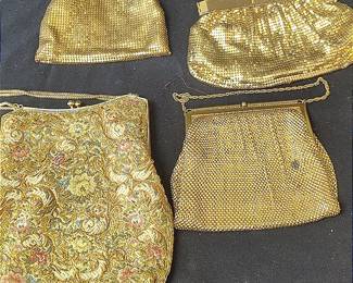 Vintage Gold Tone Evening Bags