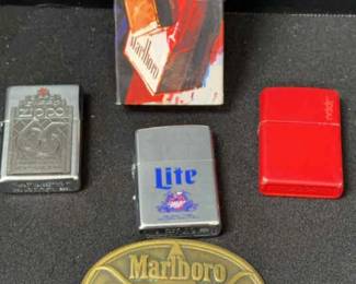 Marlboro Miller Zippo Lighters Marlboro Belt Buckle