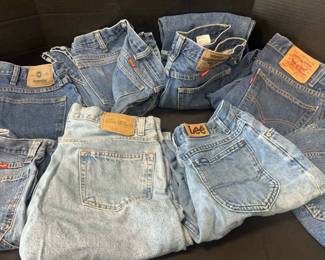 Variety Of Branded Jeans