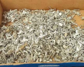 S Scale Pewter Soldiers Mystery Lot