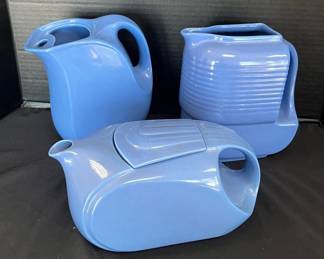 Hall Blue Ceramic Pitchers