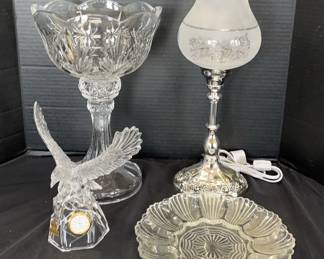 Crystal Cut Glass Decor