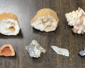 Geodes, Crystals, Etc