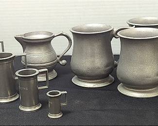 Pewter Beer Steins