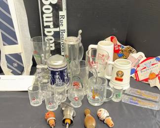 Beer Steins, Gerz Stein, Mugs, Bar Items And More