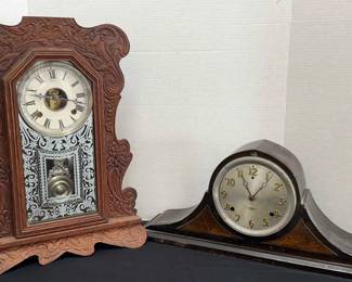 Ansonia Gingerbread Mantel Clock Gilbert 1807 Mantel Clock