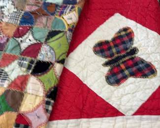 Vintage Quilts Hand Quilted