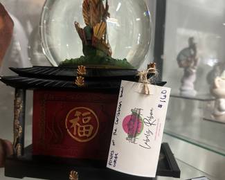 Pirates of the Caribbean Snow Globe with Key