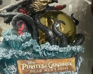 Pirates of the Caribbean Dead Man’s Chest Snow Globe