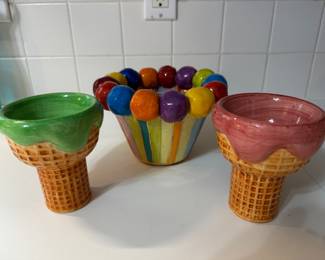 Ice cream server set