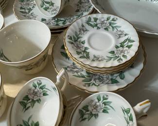 Huge set of China, Gardenia pattern