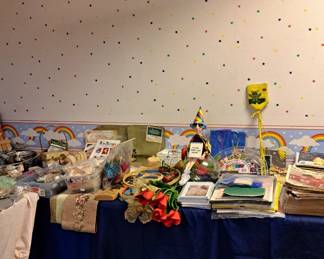 Craft room is full