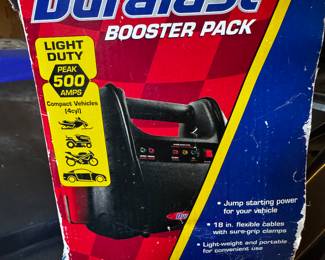 New battery booster charger