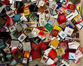 Matchbooks huge collection with mini very very interesting collectible cover covers