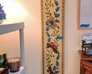 Needlepoint bell pull