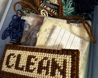 Needlepoint supplies