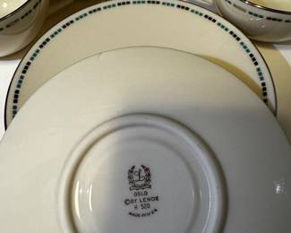 Oslo pattern porcelain by Lenox