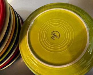 Fiesta ware--lots of colors
