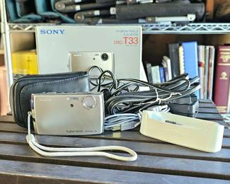 Sony cybershot camera.