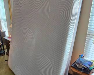 Tempur Pedic mattress, box spring and base. 