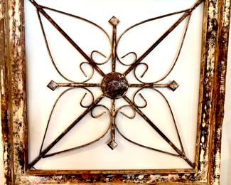Metal wall art