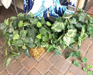 Silk greenery
