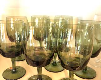 MCM Gorham Reizart handblown glasses