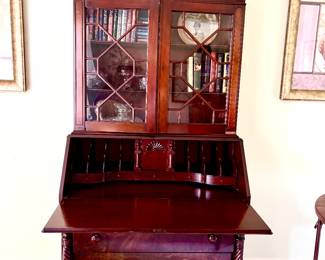 Exceptional antique secretary desk