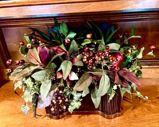 Custom greenery and berries in box