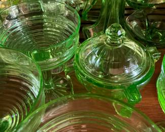 Uranium covered dishes