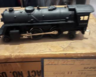 Heavy cast iron Lionel engine