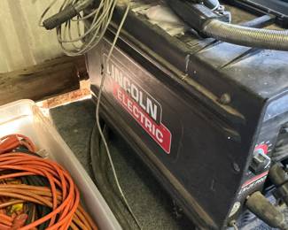Sad of the welding machine