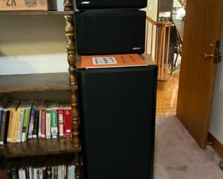 We have several sets of Bose speakers