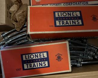 Original, Lionel train set still in original boxes