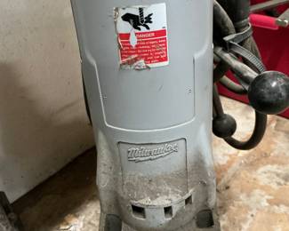 Front of drill press