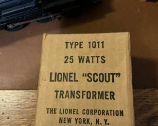 A full Lionel train set