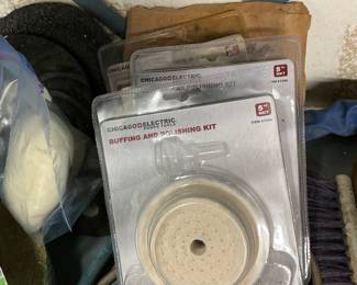 Buffing kits, have buffing tool also
