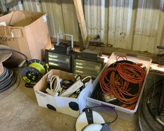 Extension cords, all links and sizes