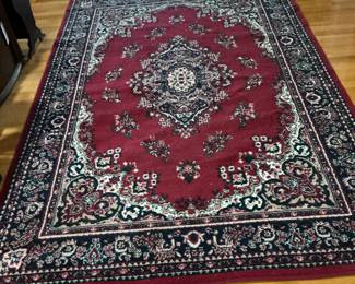 This is about a 5 x 7 world handwoven beautifully made