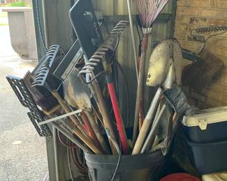 Yard tools various collection