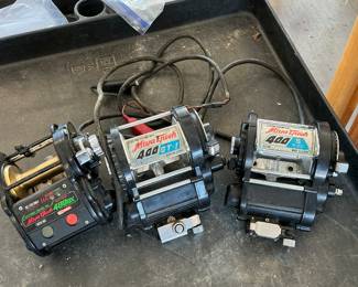 Have three deep sea fishing reels