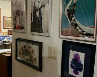 a lot of Vogue prints