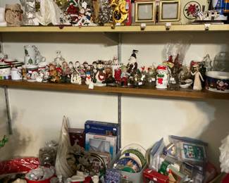 Nice collection of Christmas items