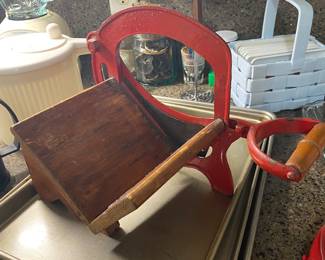 antique bread slicer