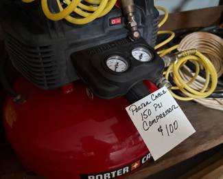 Porter Cable 150 Psi compressor