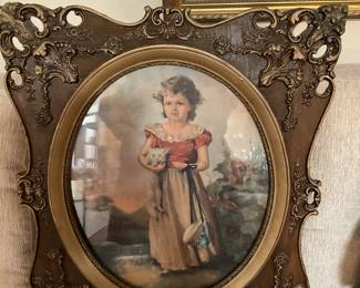 Beautiful antique Framed Picture