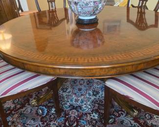 Maitland Smith Regency dining table