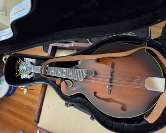 #229	Morgan Monroe Mandolin w/Hard Case 	 $200.00 
