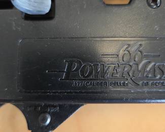 #206	Powermaster 66 Pump Air Gun .177 Calibur Pellet Gun	 $45.00 
